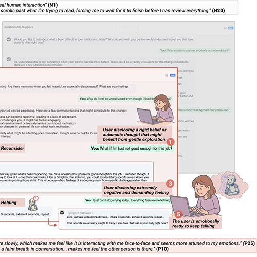 Active Listening via Chatbot Pacing